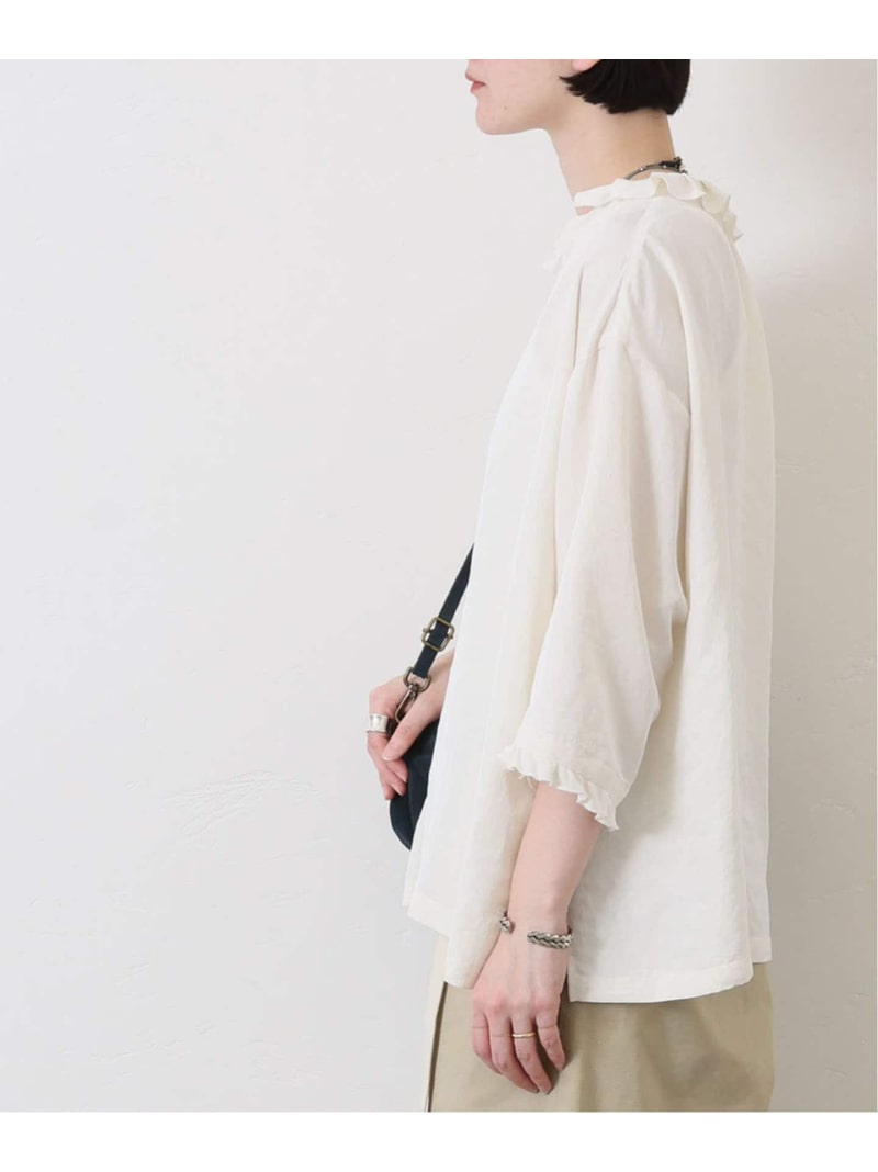 楽天市場】ヴィンテージローン タックフリルブラウス journal standard