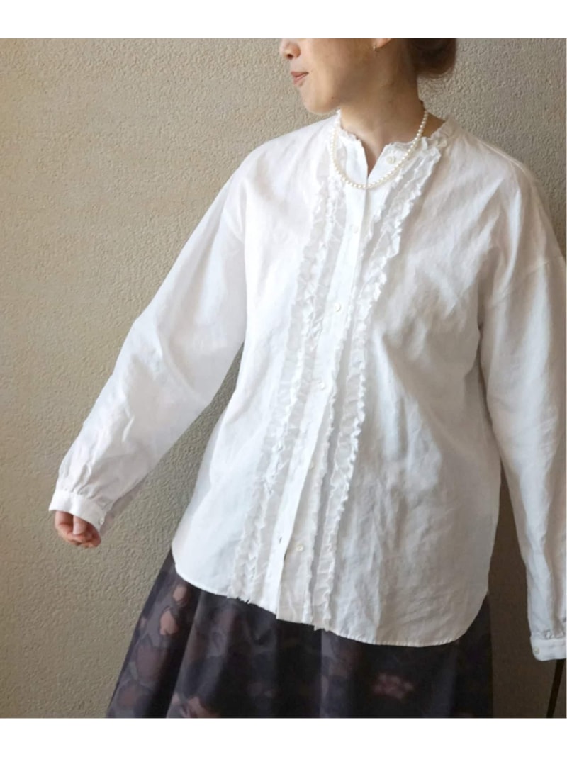 楽天市場】CLシャンブレー フリルブラウス journal standard luxe