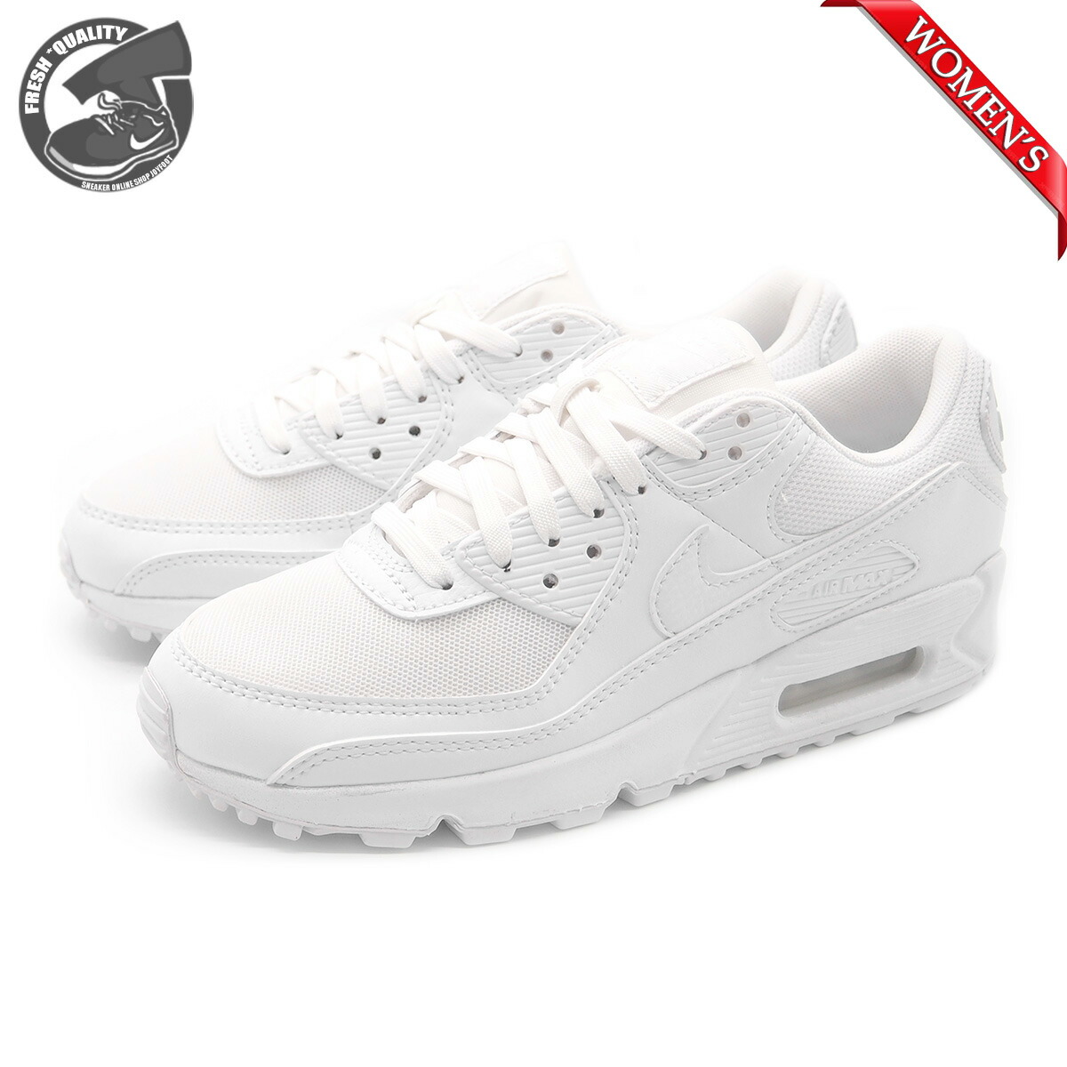 楽天市場】NIKE WMNS AIR MAX 90 WHITE/WHITE-WHITE DH8010-100 ナイキ