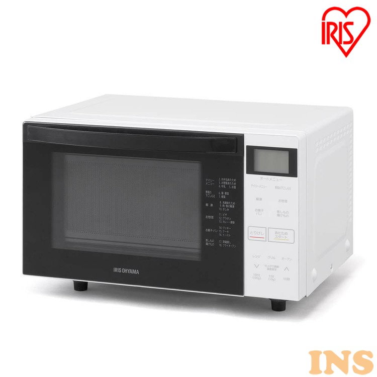 楽天市場】オーブンレンジ 18L MO-F1810-W フラット ヘルツフリー 18L