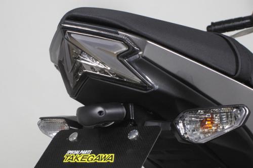 楽天市場】☆ 武川 LEDテールランプキット(スモークレンズ) Z125 PRO