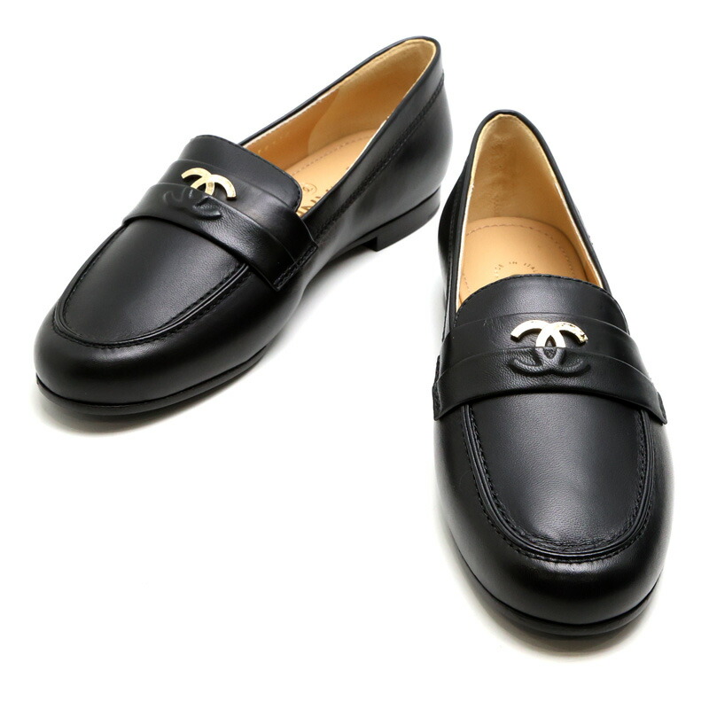 楽天市場】【楠本質店/元住吉】未使用品 シャネル G35110 ローファー