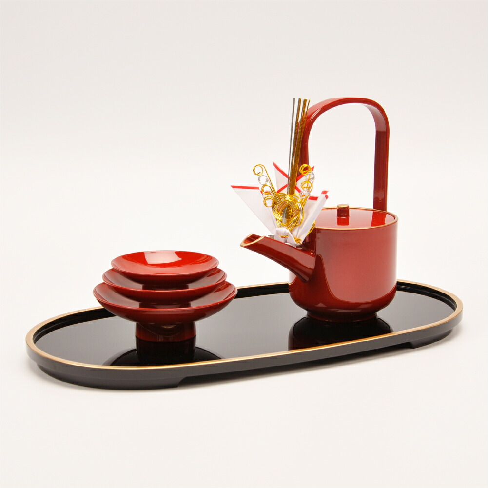 楽天市場】山中塗 屠蘇器揃え | 盃 とそ飾り付 屠蘇器 セット 日本製