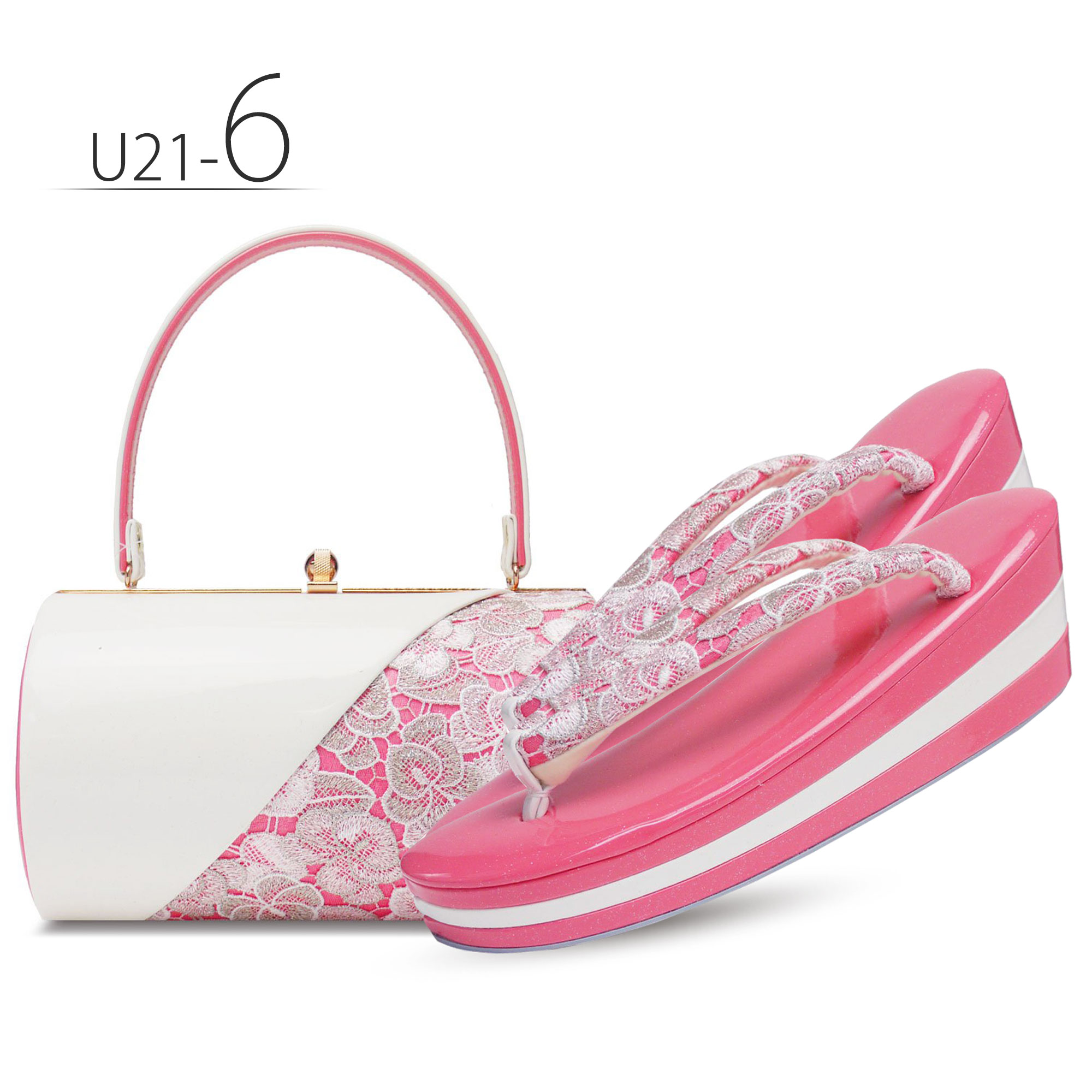 楽天市場】草履バッグセット レース×エナメル 選べる 7色 振袖用 ラメ