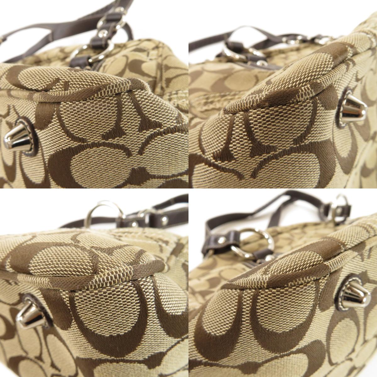 楽天市場】コーチ 10605 シグネチャー トートバッグ キャンバス/レザー