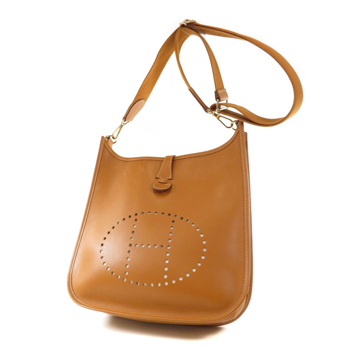 楽天市場】エルメス エヴリン エブリン3 PM シルバー金具 ゴールド