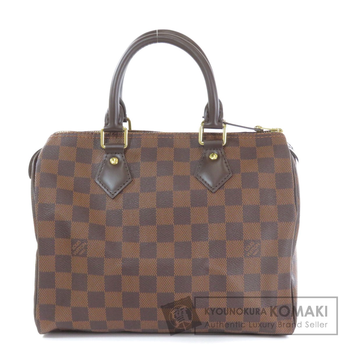 楽天市場】ルイヴィトン N41365 スピーディ25 ダミエ エベヌ ボストン