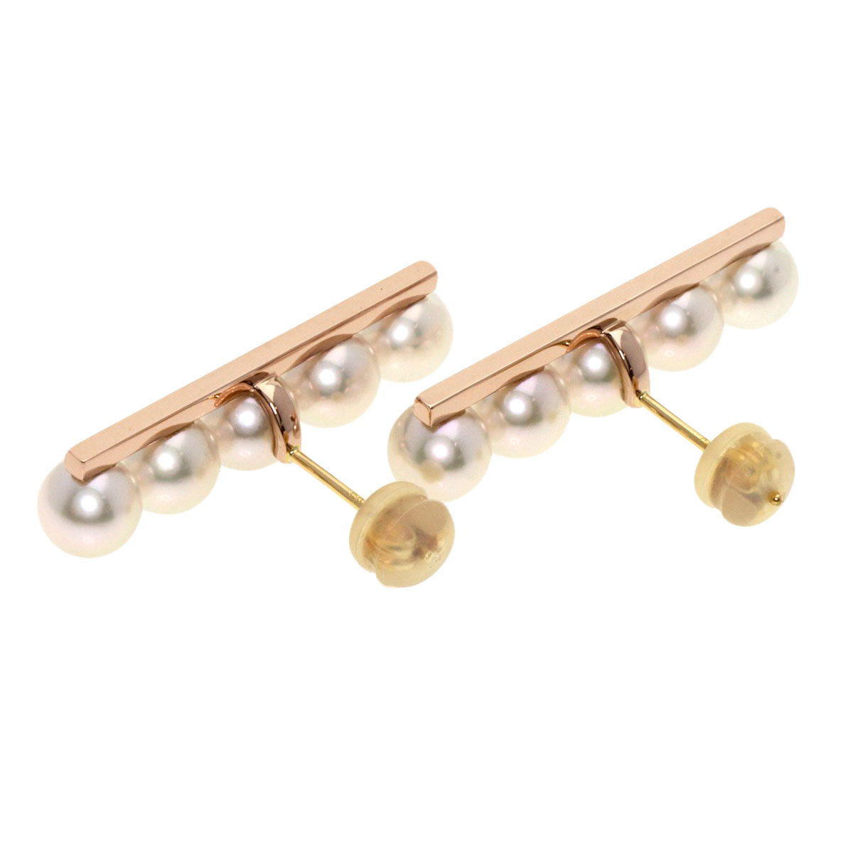 楽天市場】タサキ バランス プラス パール 真珠 ピアス K18ピンク