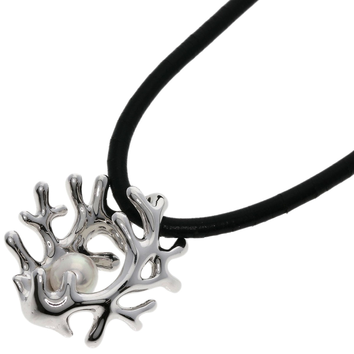 楽天市場】ミキモト 珊瑚 サンゴ モチーフ ネックレス K18ホワイト