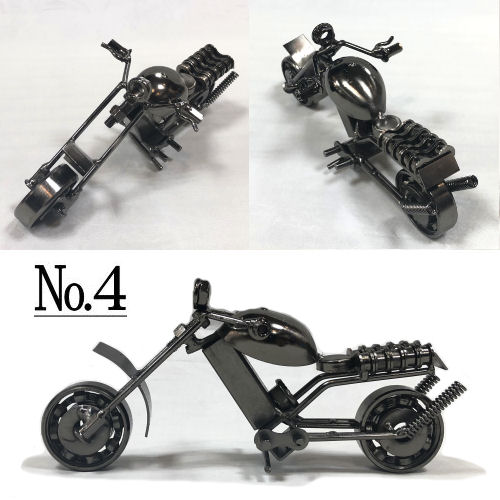 楽天市場】メタルクラフト バイク スチールバイク メタルバイク 4