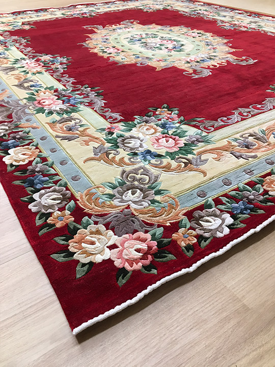 段通 かなり汚れてます。 花と鳥の刺繍 グレーのラグ 楽天市場】【中国