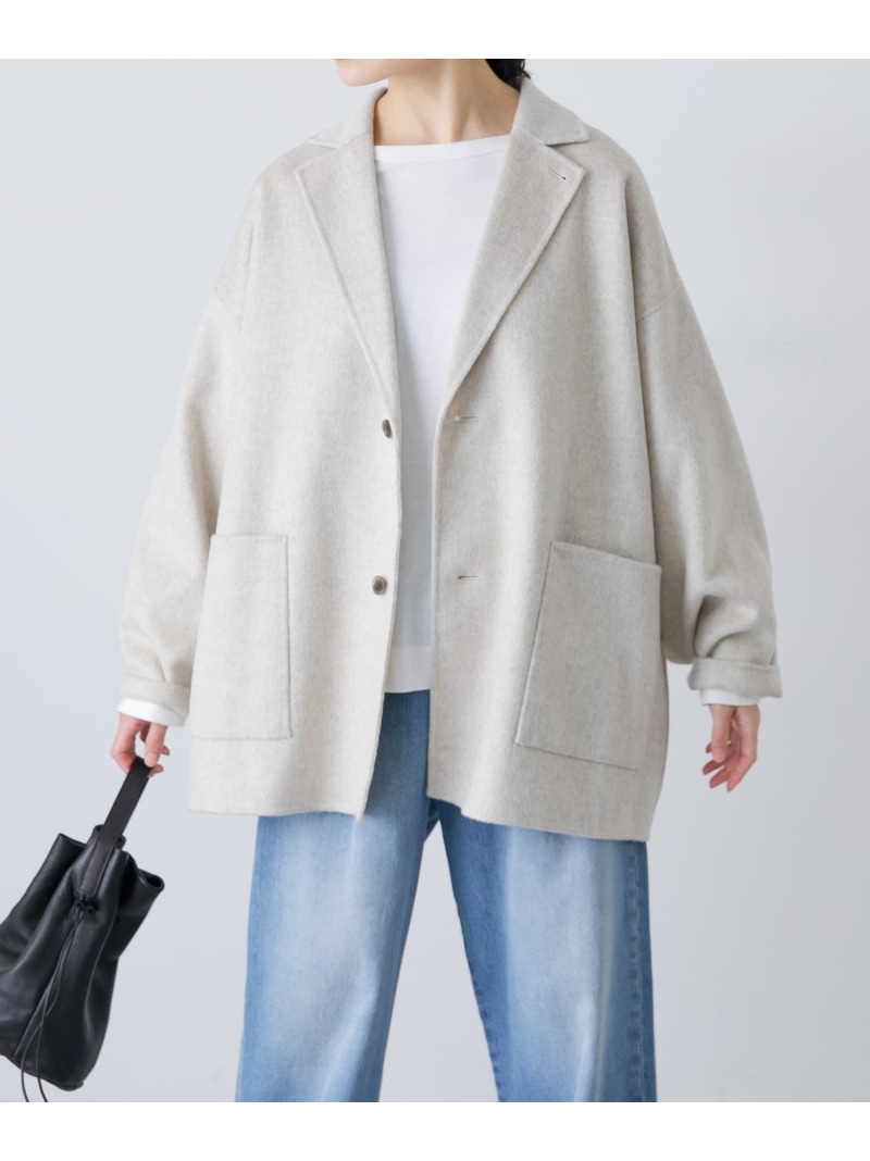 楽天市場】ウールテーラードショートコート かぐれ カグレ ジャケット