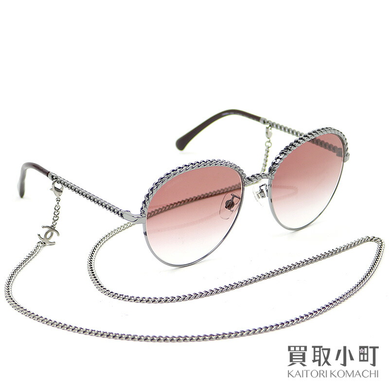 楽天市場】【新品同様】シャネル【CHANEL】 パントシェイプ アイウェア