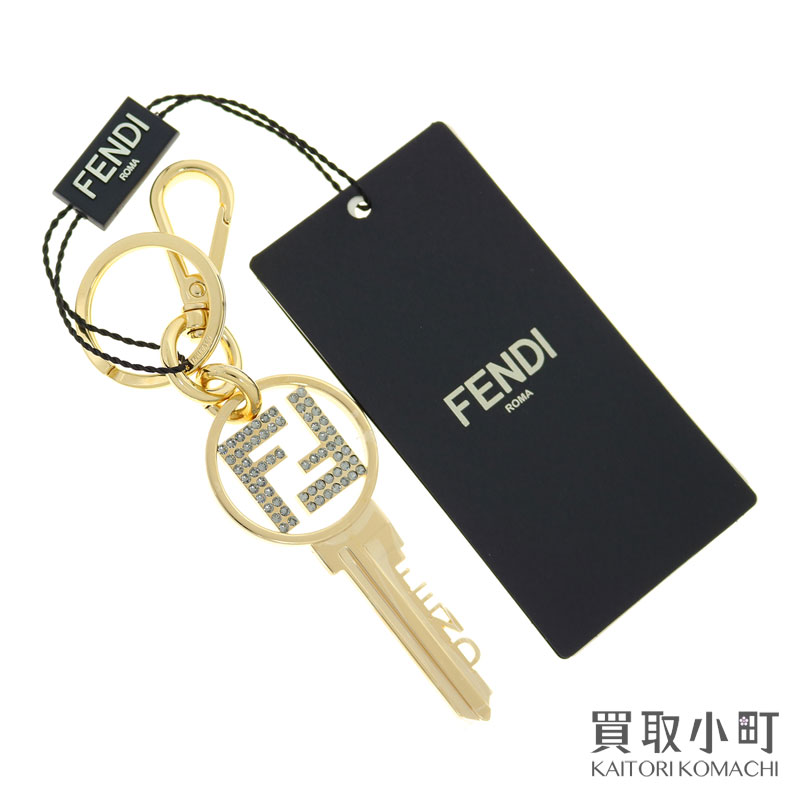 楽天市場】【未使用品】フェンディ【FENDI】 キーホルダー ゴールド