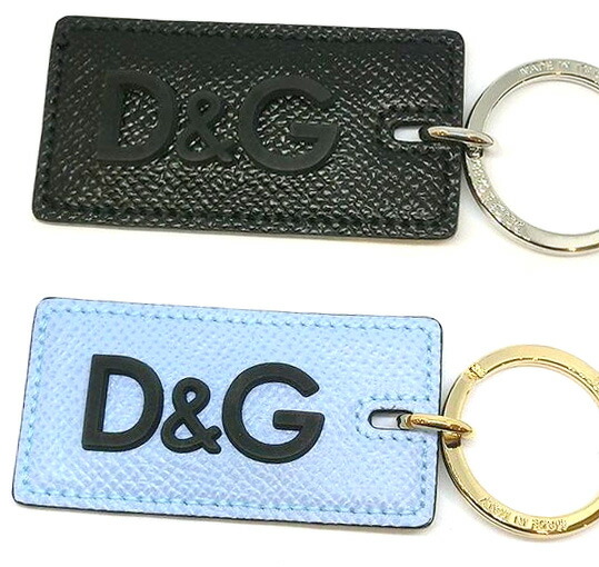 楽天市場】DOLCE&GABBANA D&Gドルチェ＆ガッバーナ立体ロゴ レザータグ