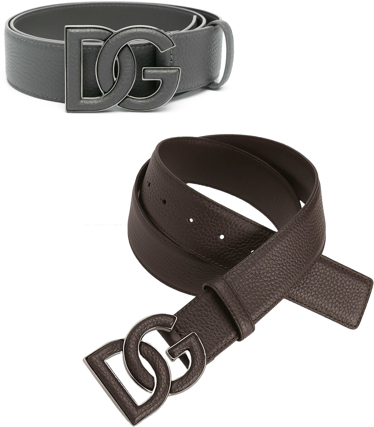 楽天市場】DOLCE&GABBANA D&G メンズ レザーベルトブラックDGロゴ