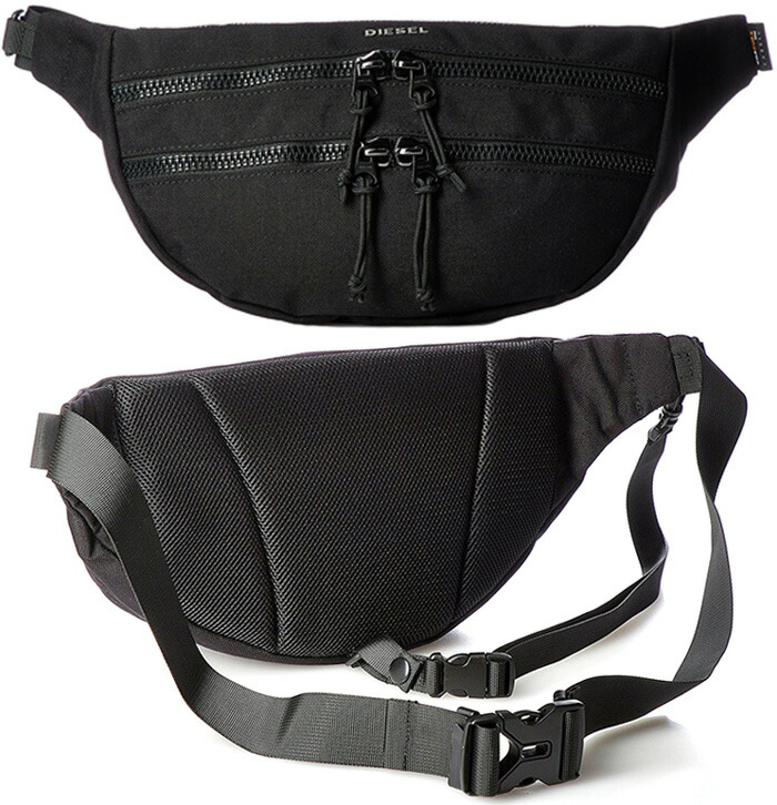 楽天市場】DIESEL ディーゼルブラック クロスボディーバッグ耐久性の