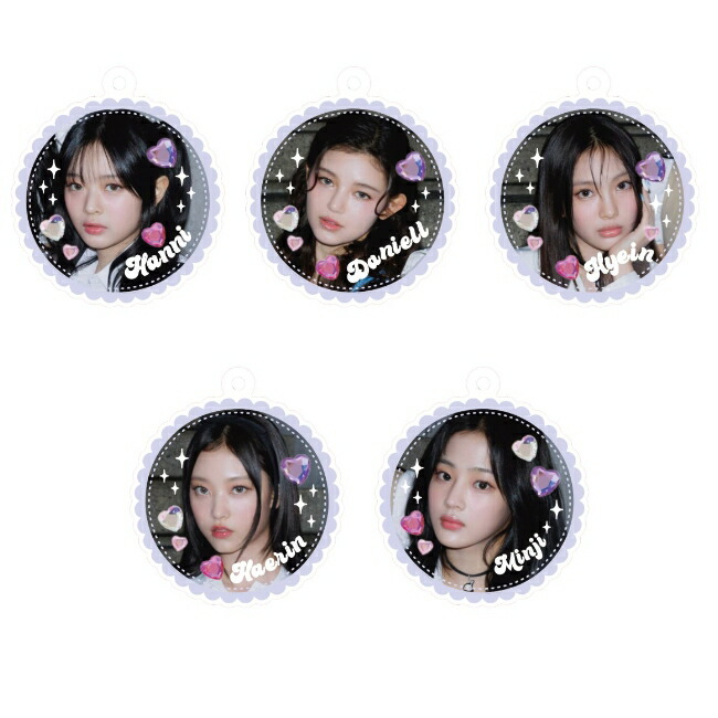 楽天市場】【おまけ付き】2024(実物) アクリルキーホルダー NEW JEANS