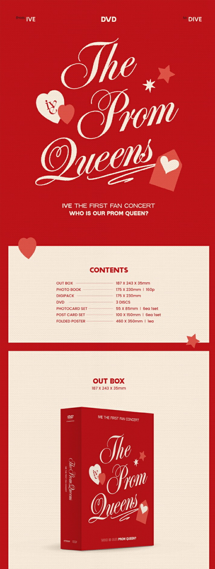 楽天市場】【おまけ7種付き】 IVE ☆ THE FIRST FAN CONCERT [The Prom