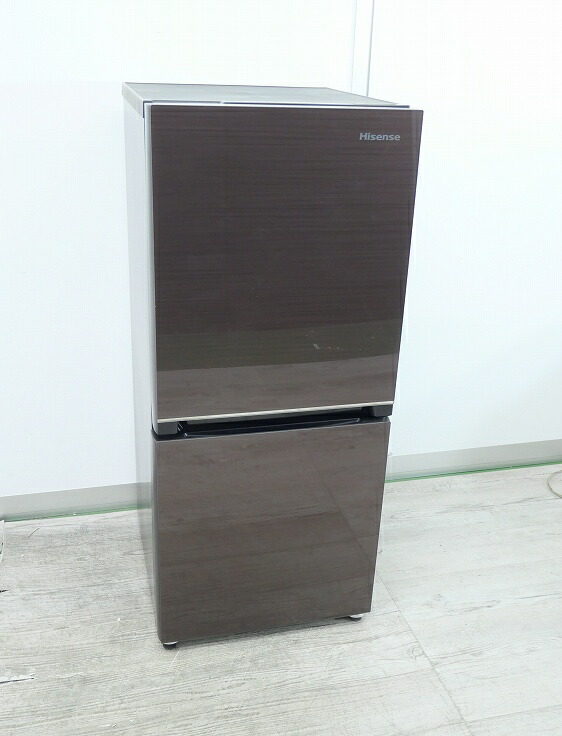 可動品】Hisence ノンフロン冷凍冷蔵庫 HR-G13B-W 134L HR-G13B-W