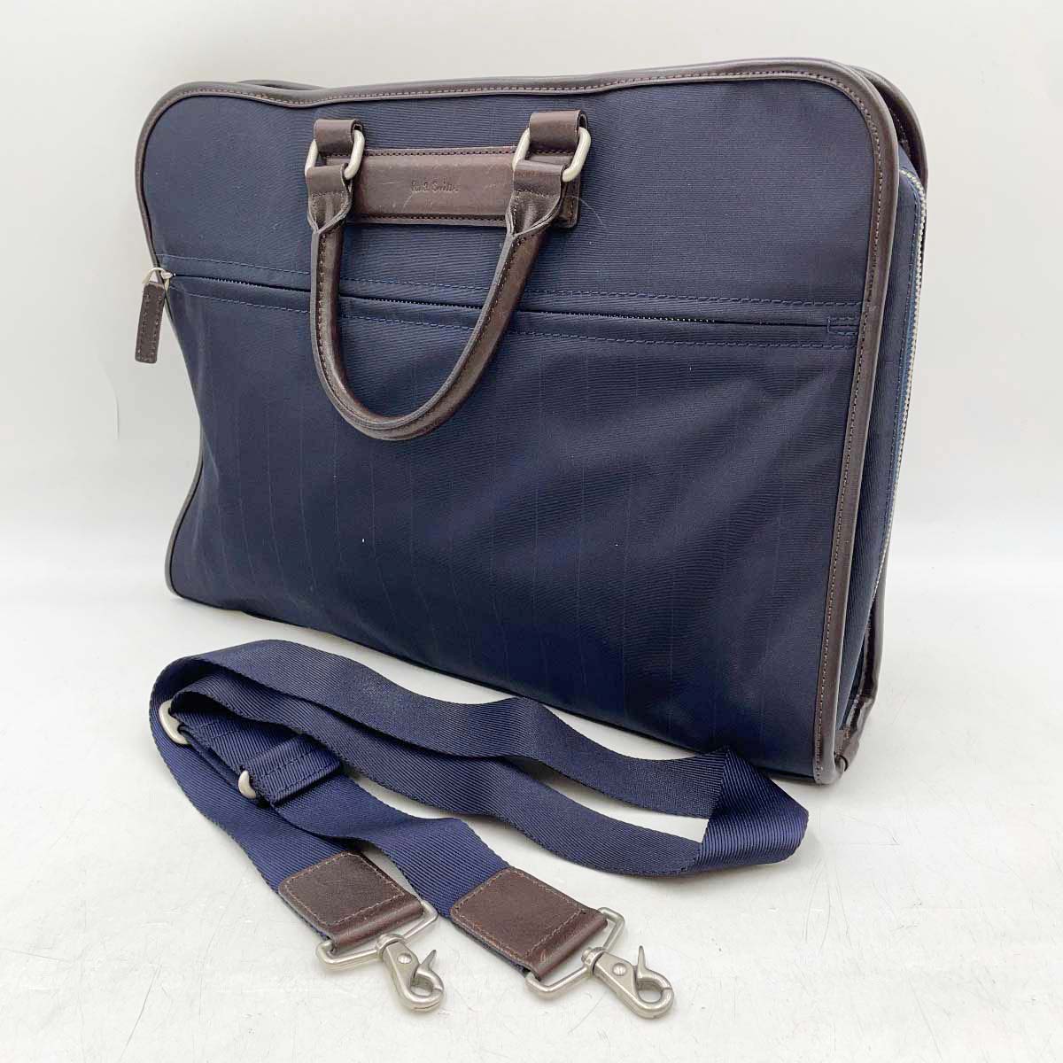楽天市場】ポールスミス（カラーネイビー）（ビジネスバッグ・ブリーフ