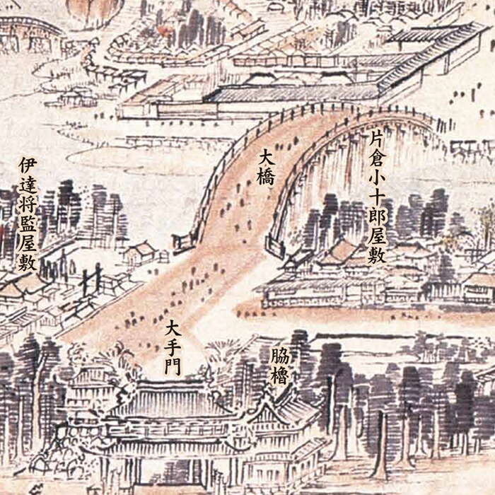 楽天市場】【1868／明治元年 明治元年現状仙台城市之図】仙台 宮城