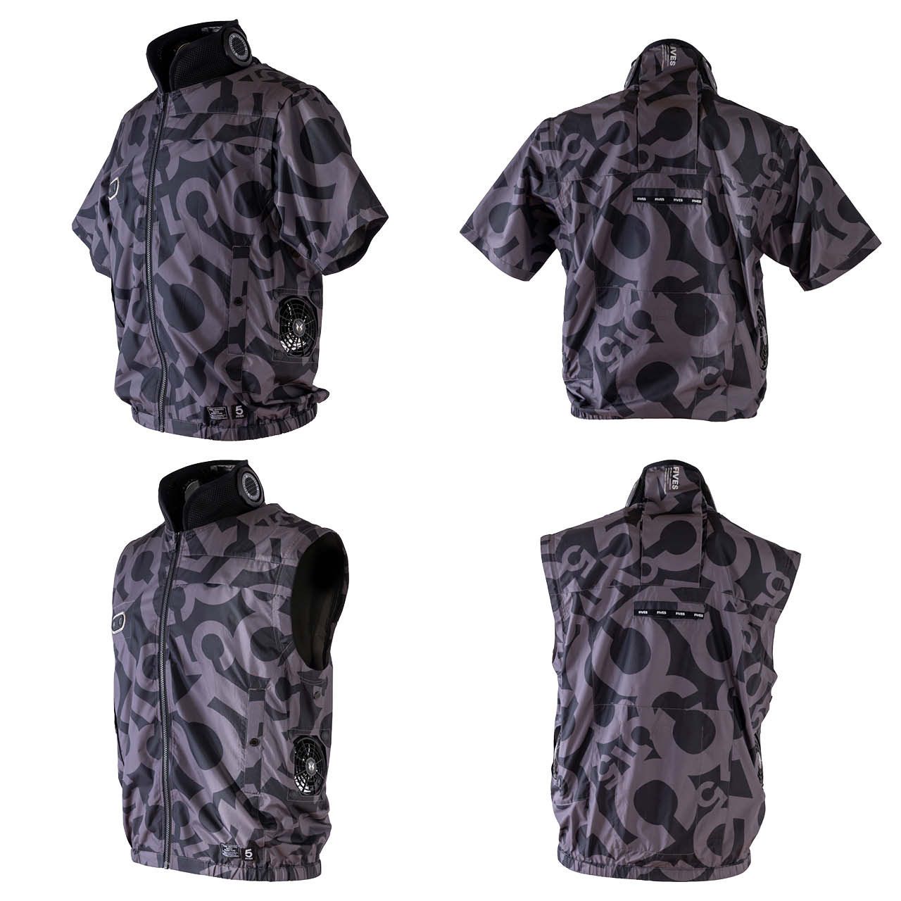 楽天市場】ペルチェ半袖ウエア ファン付き作業服 バッテリー ペルチェ