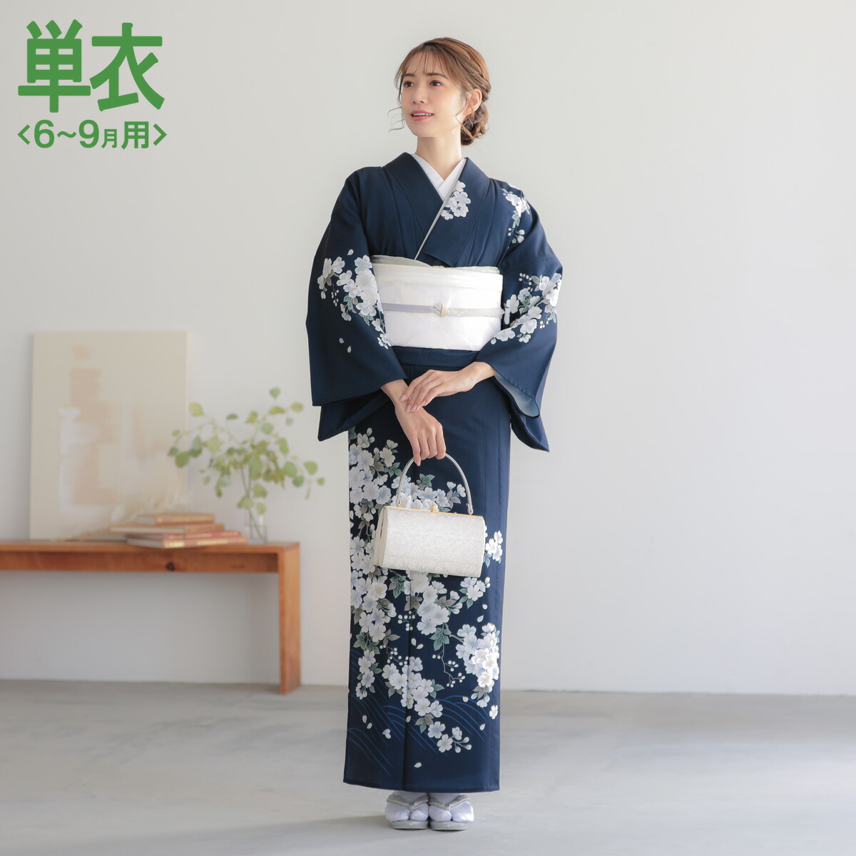 楽天市場】単衣【レンタル】【夏用】訪問着 レンタル 着物レンタル