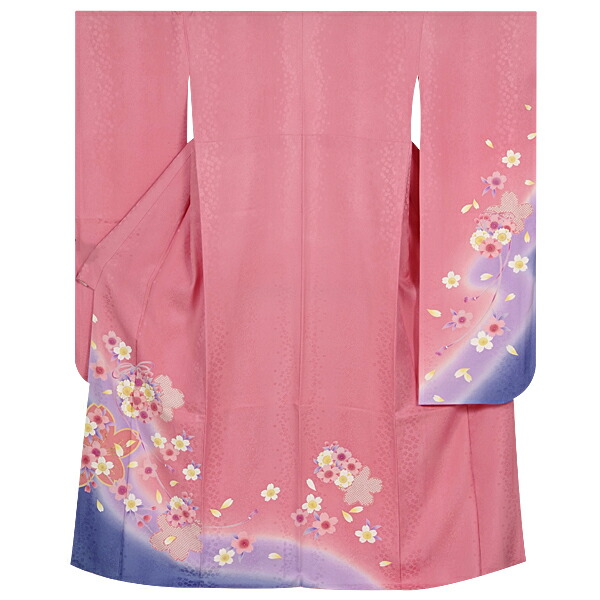 楽天市場】【成人式 振袖 レンタル】RS971 正絹 ピンク 桜結びフル