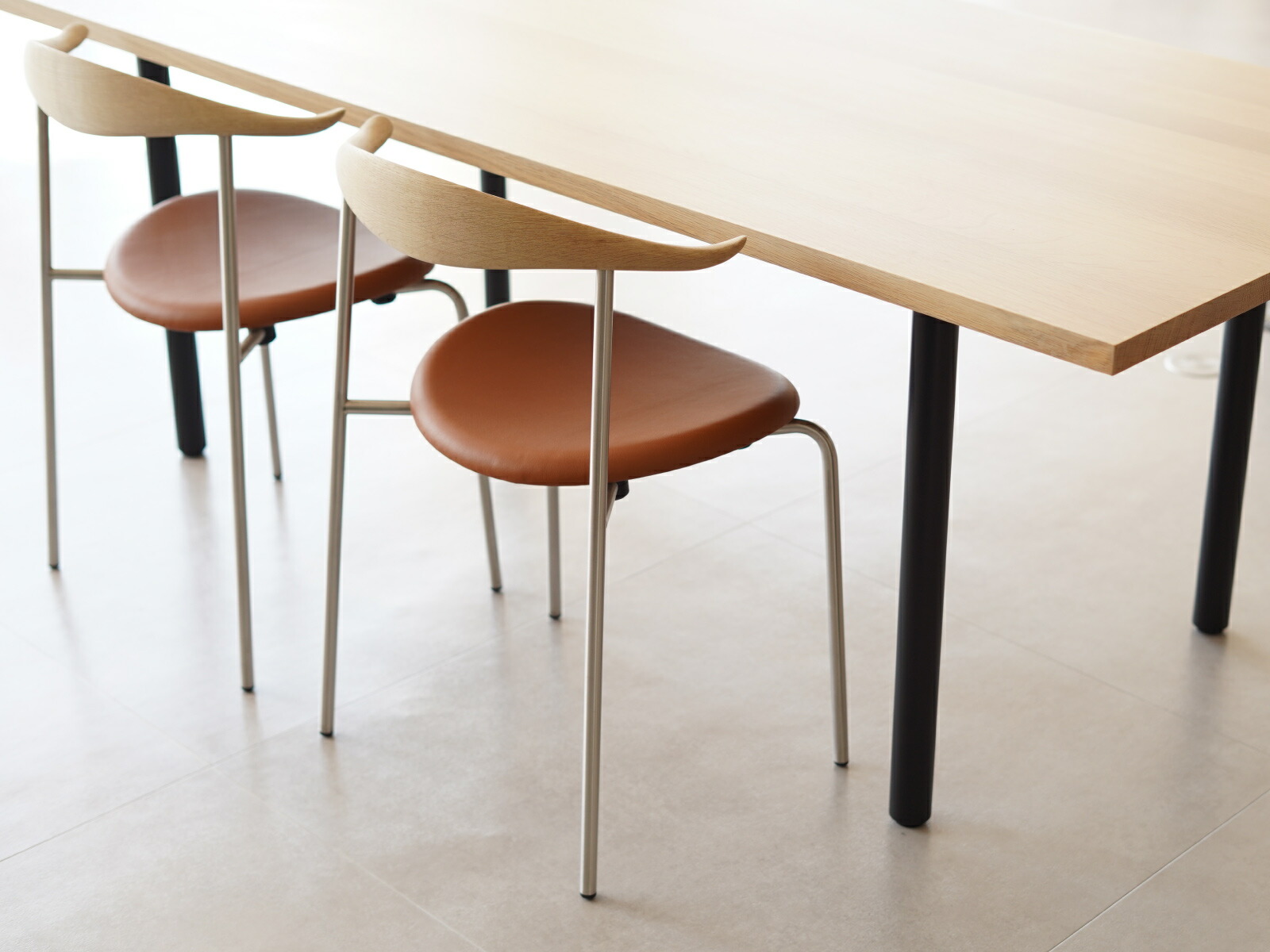 楽天市場】【全2色】CH88P オーク/ソープ仕上げ ステンレス脚 CARL