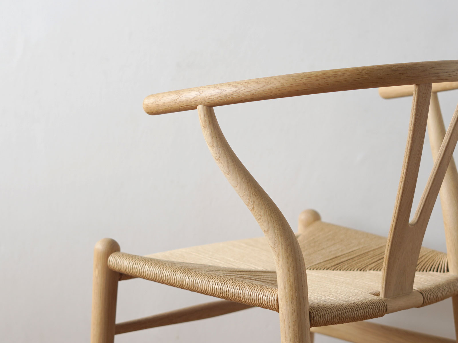 楽天市場】Yチェア CH24 オーク/ソープフィニッシュ 座面高さ45cm CARL