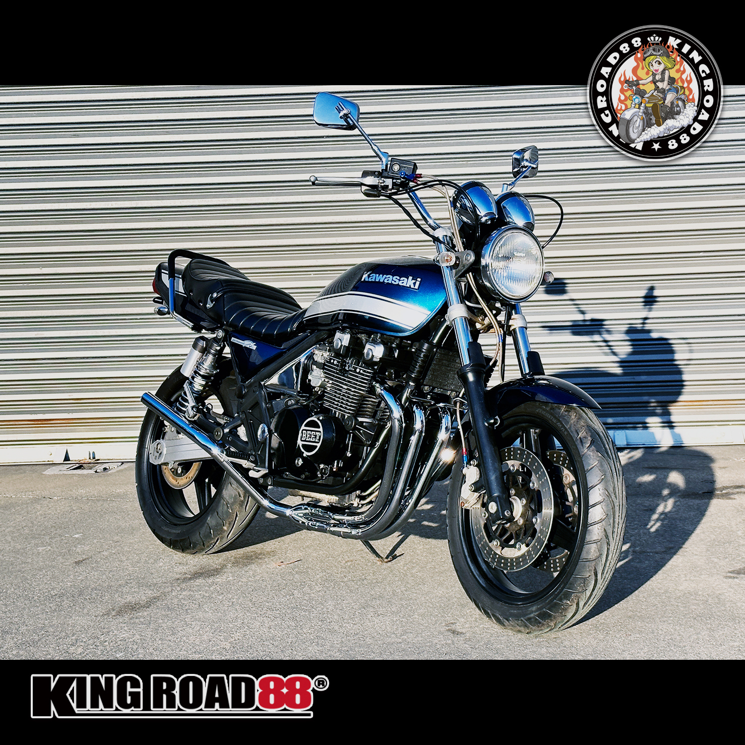 楽天市場】カワサキ ゼファー400 ゼファーχ ZR400C KingRoad88
