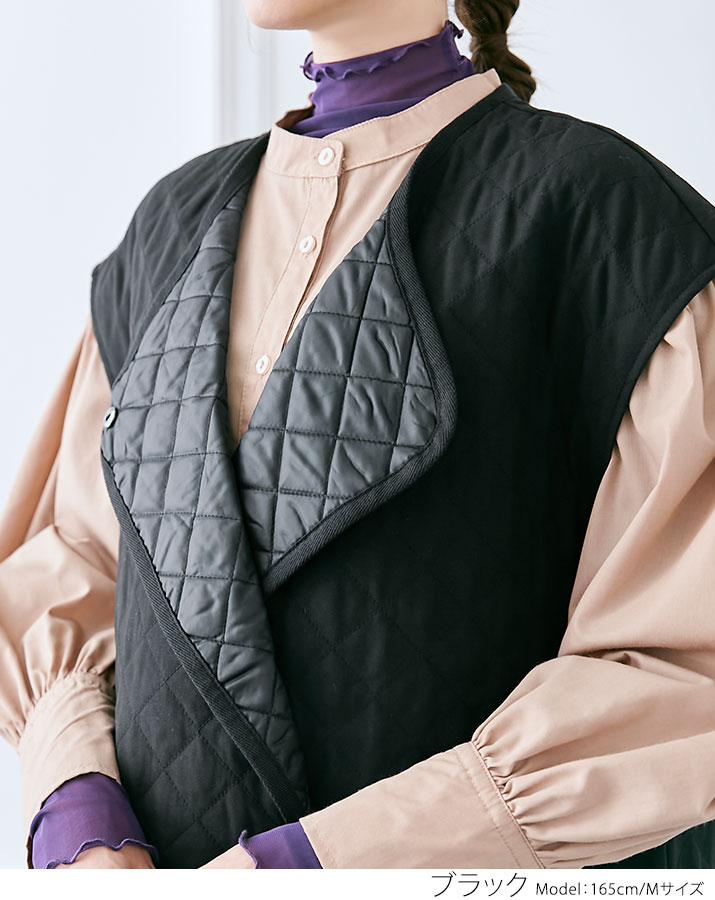 楽天市場】【OUTLET SALE】ベスト《2wayキルティングオーバーベスト 全