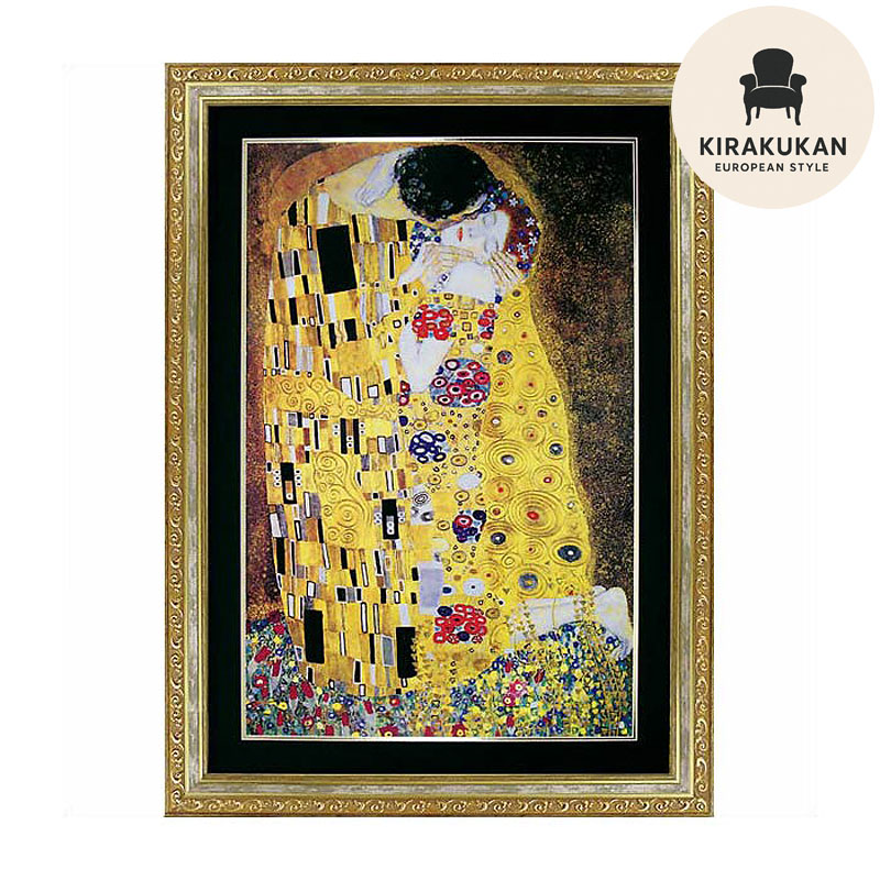 楽天市場】【スーパーセール価格】 絵画 インテリア クリムト接吻