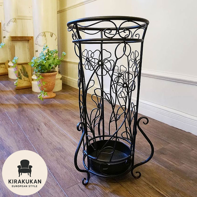 楽天市場】【スーパーセール期間限定価格】 傘立て アイアン 丸型