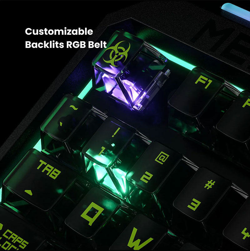 楽天市場】ゲーミングキーボード ラピッドトリガー 黒 MelGeek Cyber01