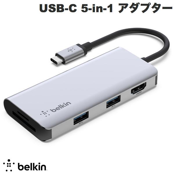 楽天市場】BELKIN CONNECT USB-C 5-in-1 マルチポート アダプターハブ
