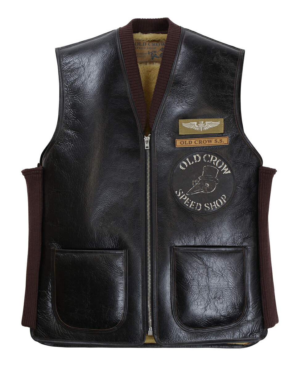 楽天市場】OLD CROW [-OLDROD B - VEST- BLACK size.S,M,L,XL] : KNOCK