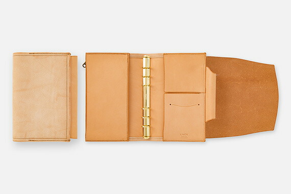 楽天市場】KNOX 【フラクト】 システム手帳 バイブルサイズ フラップ