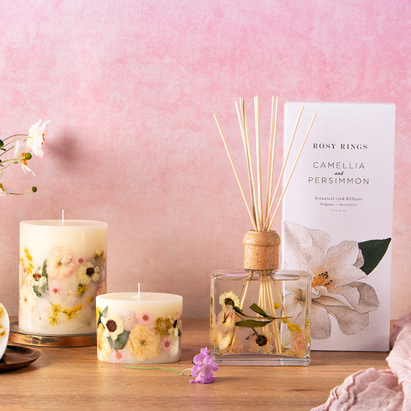 楽天市場】ROSY RINGS ボタニカル リードディフューザー カメリア