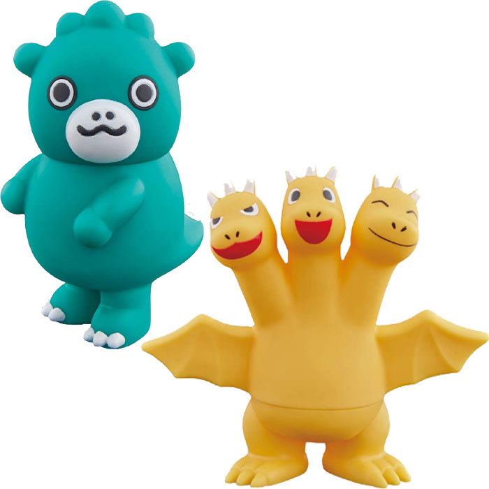 楽天市場】ちびムービーモンスターシリーズ ちびゴジラ ちびギドラ 2種