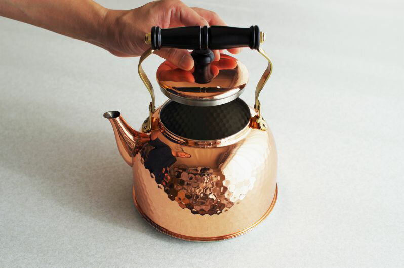 楽天市場】【IH対応 純銅製 鎚目 ケトル 2.3L】 新光金属 新光堂 新潟