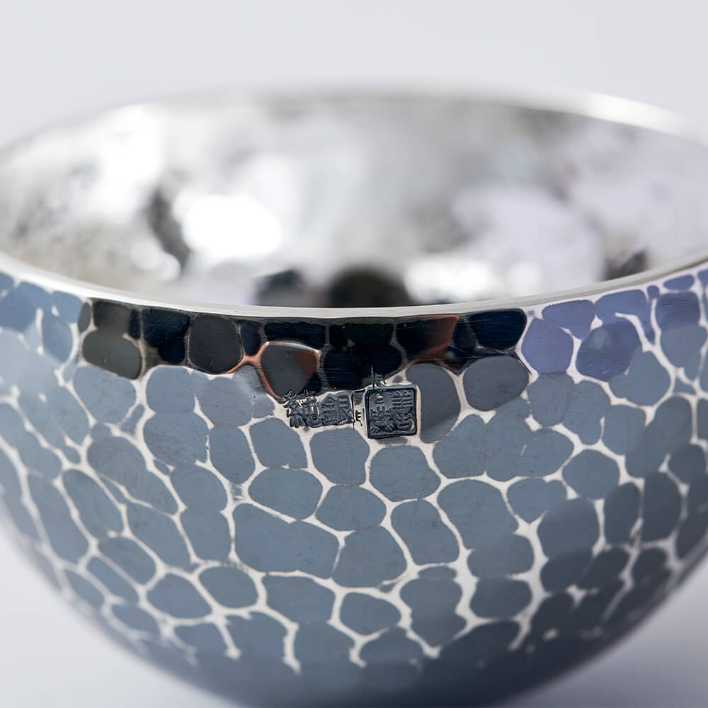 楽天市場】手づくり 伝統工芸品 東京銀器 森銀器製作所 純銀製 玉盃