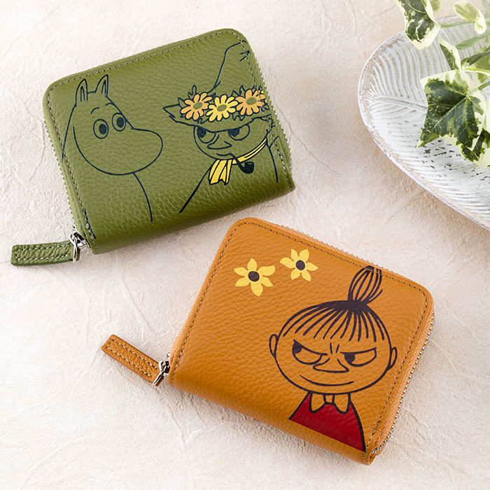 楽天市場】ムーミン 牛革ミニ財布【送料無料】ムーミン好きには