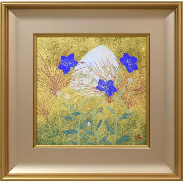 日本画琳派渡辺章雄 作冬の清水寺