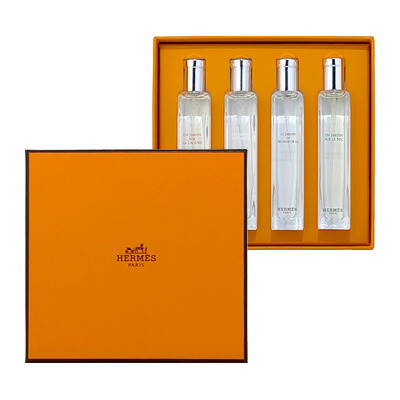エルメス ガーデンシリーズ フレグランスミニチュア EDTセット 4x7.5ml