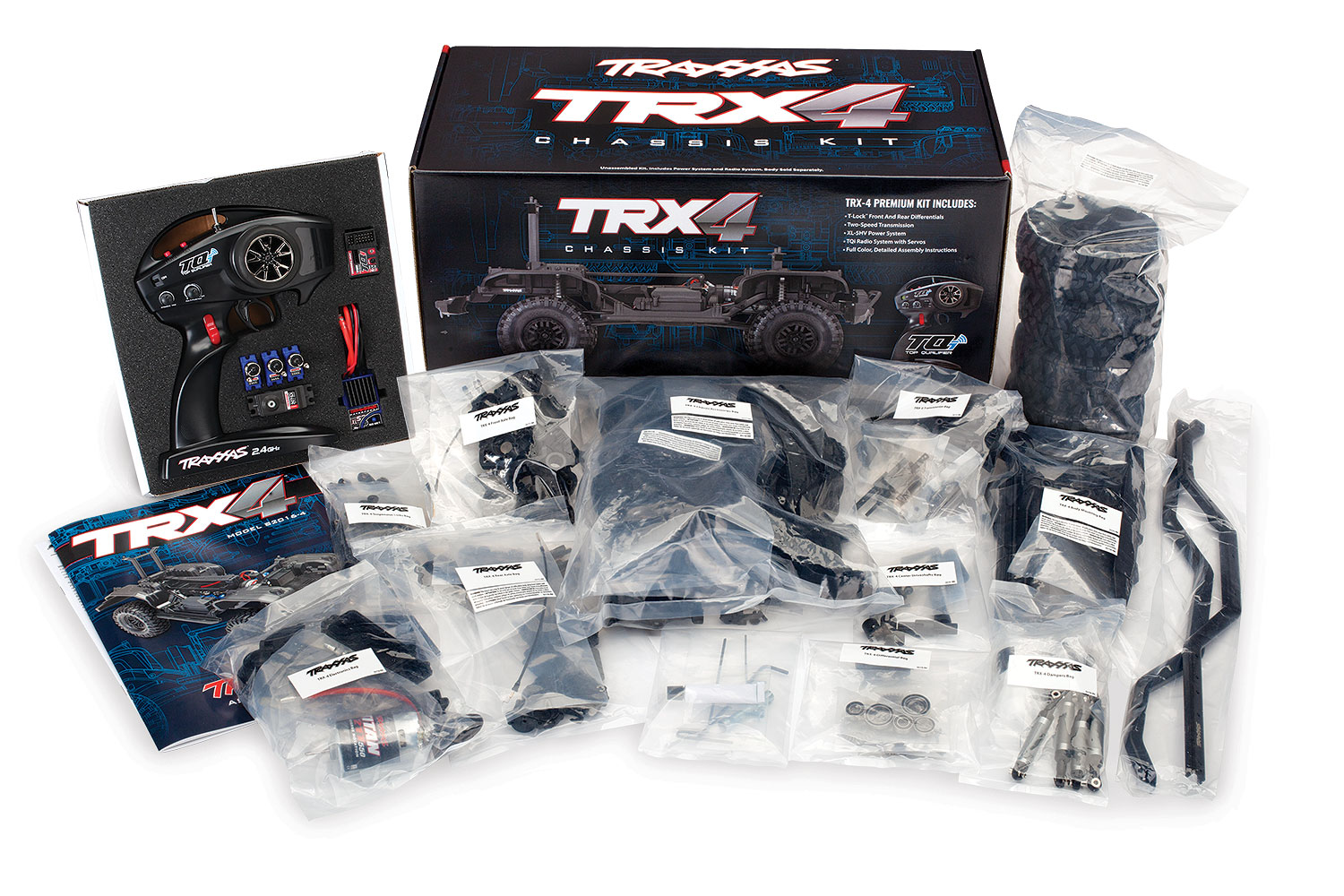 楽天市場】Traxxas トラクサス 1/10 TRX4 シャーシキット 82016-4