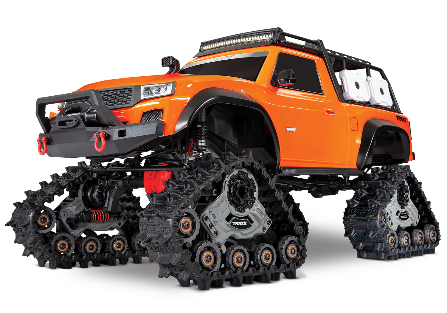楽天市場】Traxxas トラクサス 1/10 TRX-4 All Terrain TRAXX RTR LED