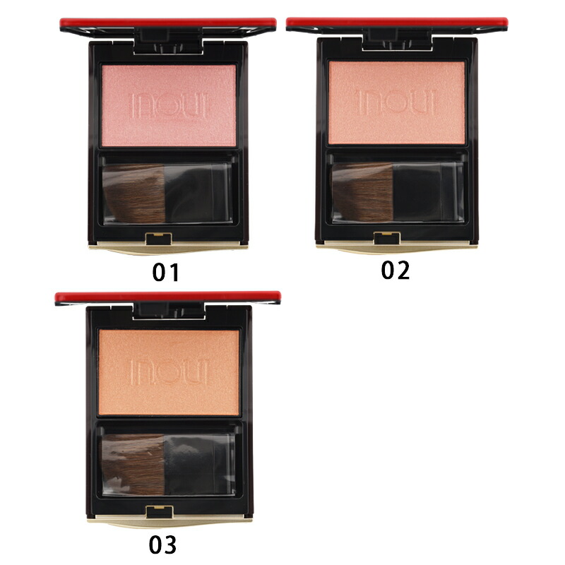 楽天市場】inoui 資生堂 インウイ [3種類から選べる]チーク 4.9g 保湿