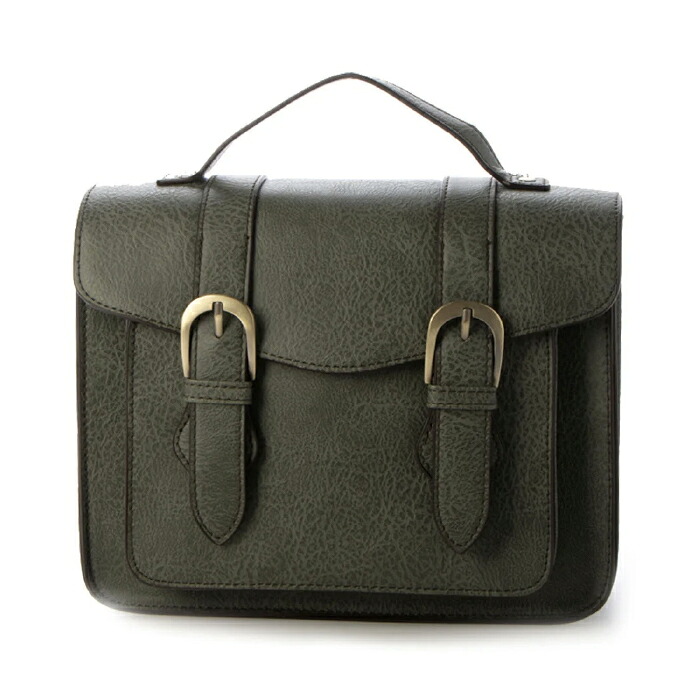 楽天市場】2wayサッチェルバッグ 横型 ショルダー : ルナレガーロ